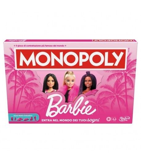 Gioco da tavolo Monopoly Barbie Hasbro G0038