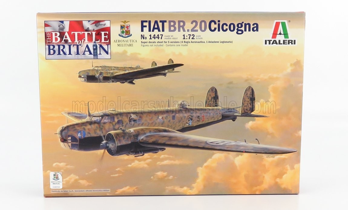 FIAT - BR.20 CICOGNA AIRPLANE MILITARY 1936 - / - 1/72