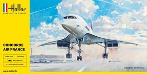 HELLER 80469 MODELLO AEREO CONCORDE AIR FRANCE 1/72