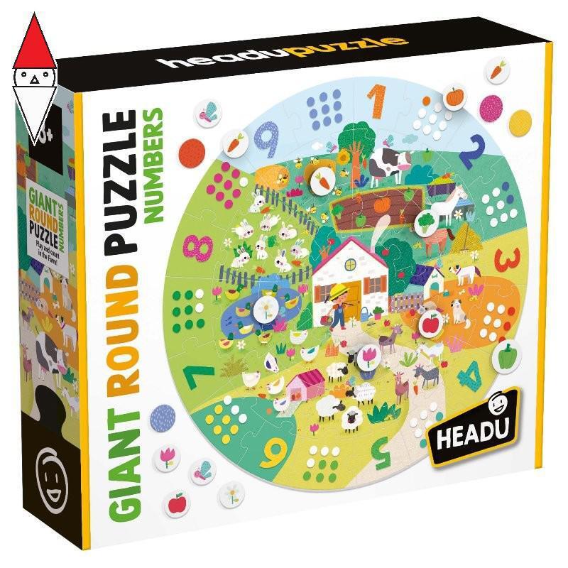 PUZZLE HEADU ROUND ROUND PUZZLE 123