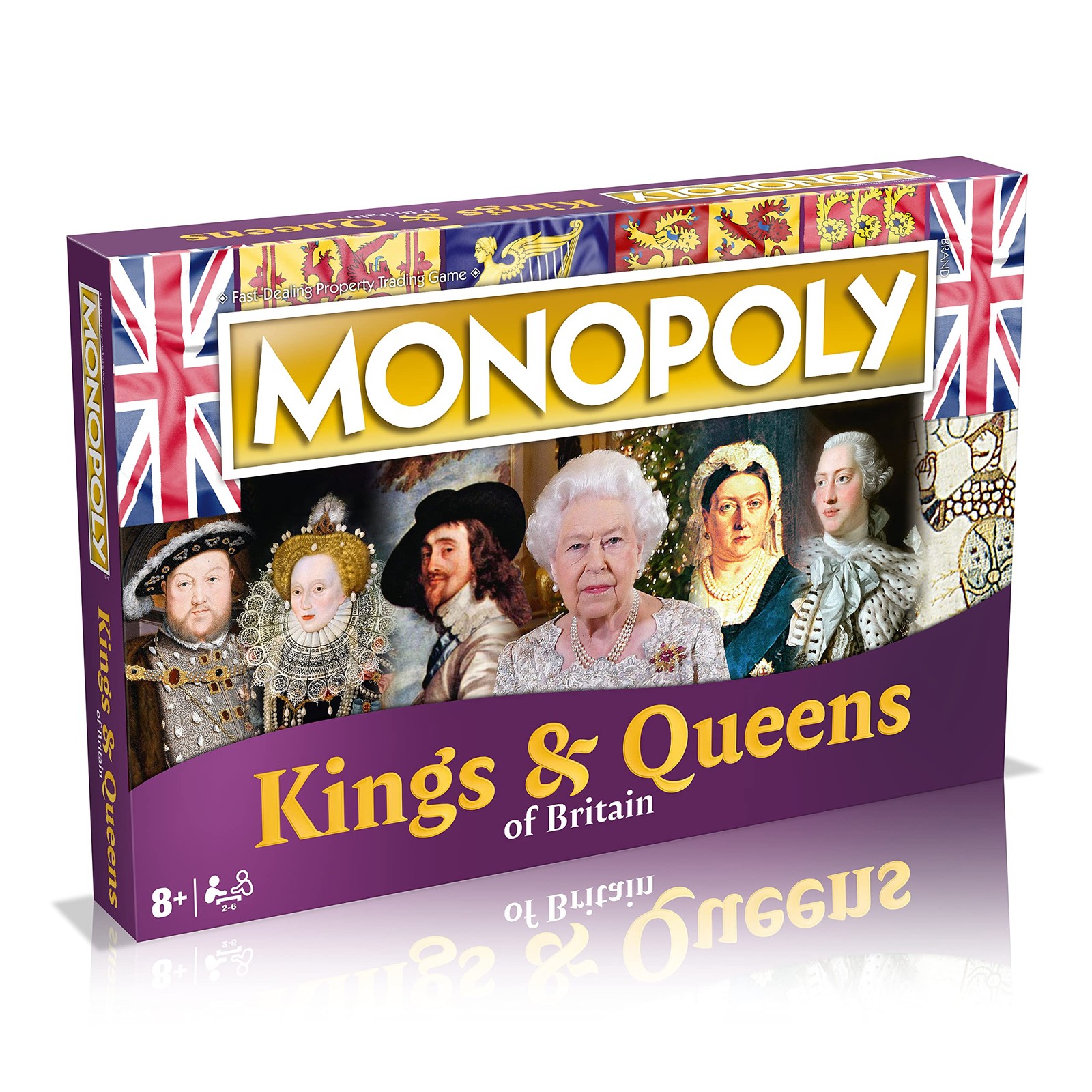 Winning Moves Kings and Queens of Britain Monopoly Board Game, Advance to Alfred