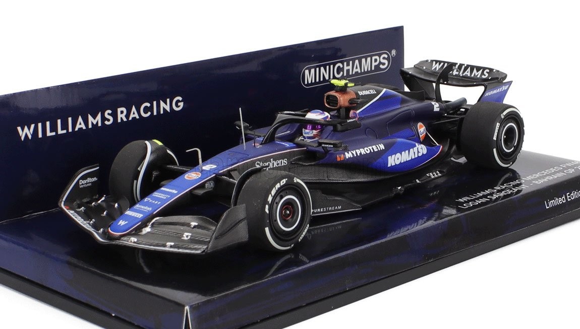 1/43 MINICHAMPS - WILLIAMS - F1  FW46 TEAM WILLIAMS RACING N 2 SEASON 417240102