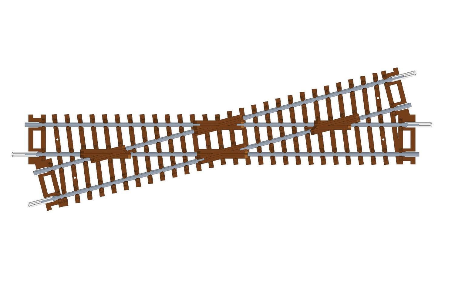 Hornby TT: 120 Model Railway TT8018 Diamond Crossing Right Hand Track Pieces