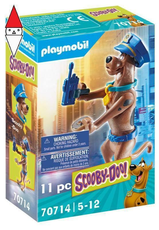 COSTRUZIONE PLAYMOBIL SCOOBY-DOO SCOOBY POLIZIOTTO