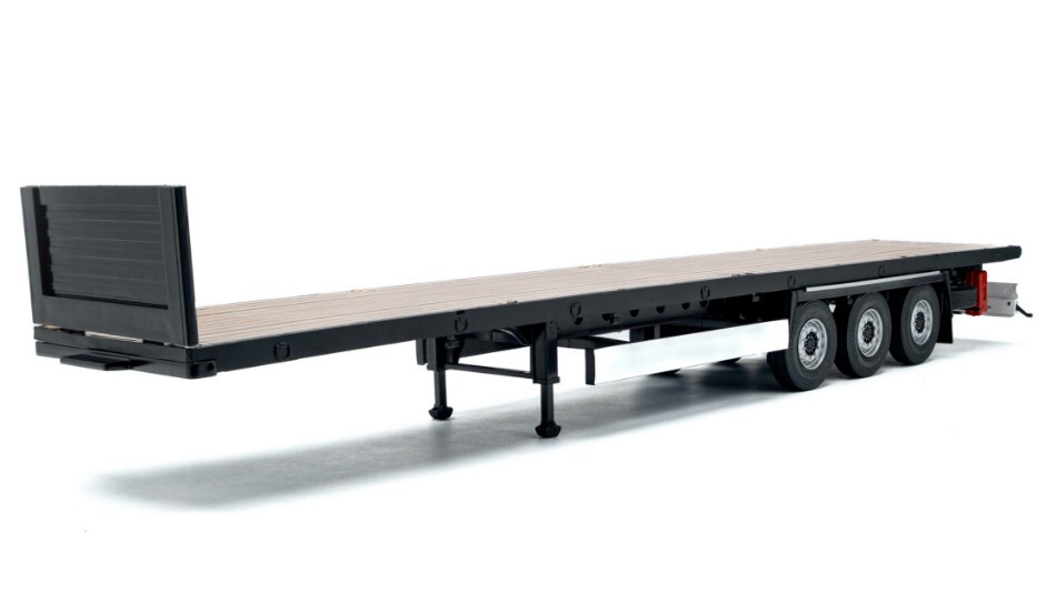 Solido TRANSPORT TRAILER RIMORCHIO BLACK 1:24