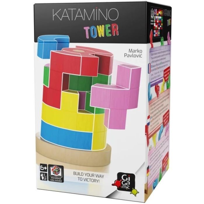 KATAMINO TOWER gioco da tavolo DI LOGICA gigamic TORRE età 6+