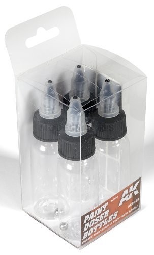 AK AK-9046 Paint Doser Bottles 4x30 ml