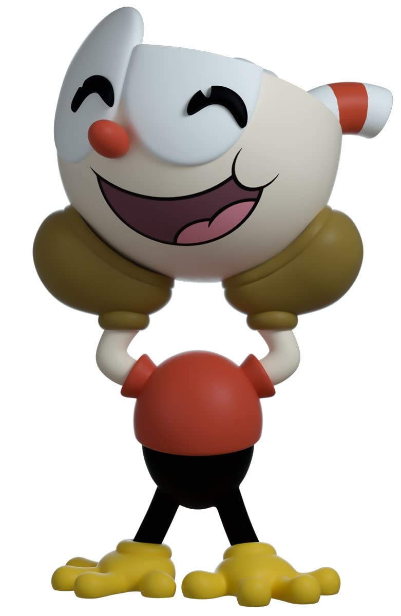 Youtooz Cuphead The Cuphead Show! Edition, 4.6" Vinyl Figure Collectible Cuphead