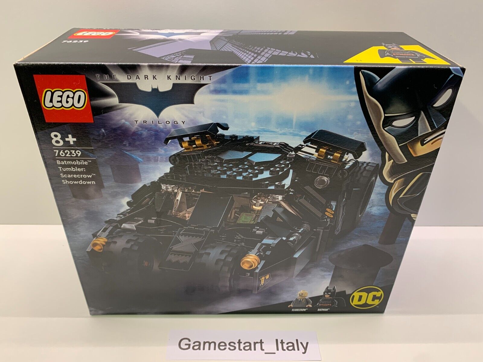 LEGO BATMOBILE TUMBLER SCARECROW SHOWDOWN 76239 BATMAN THE DARK KNIGHT - NUOVO