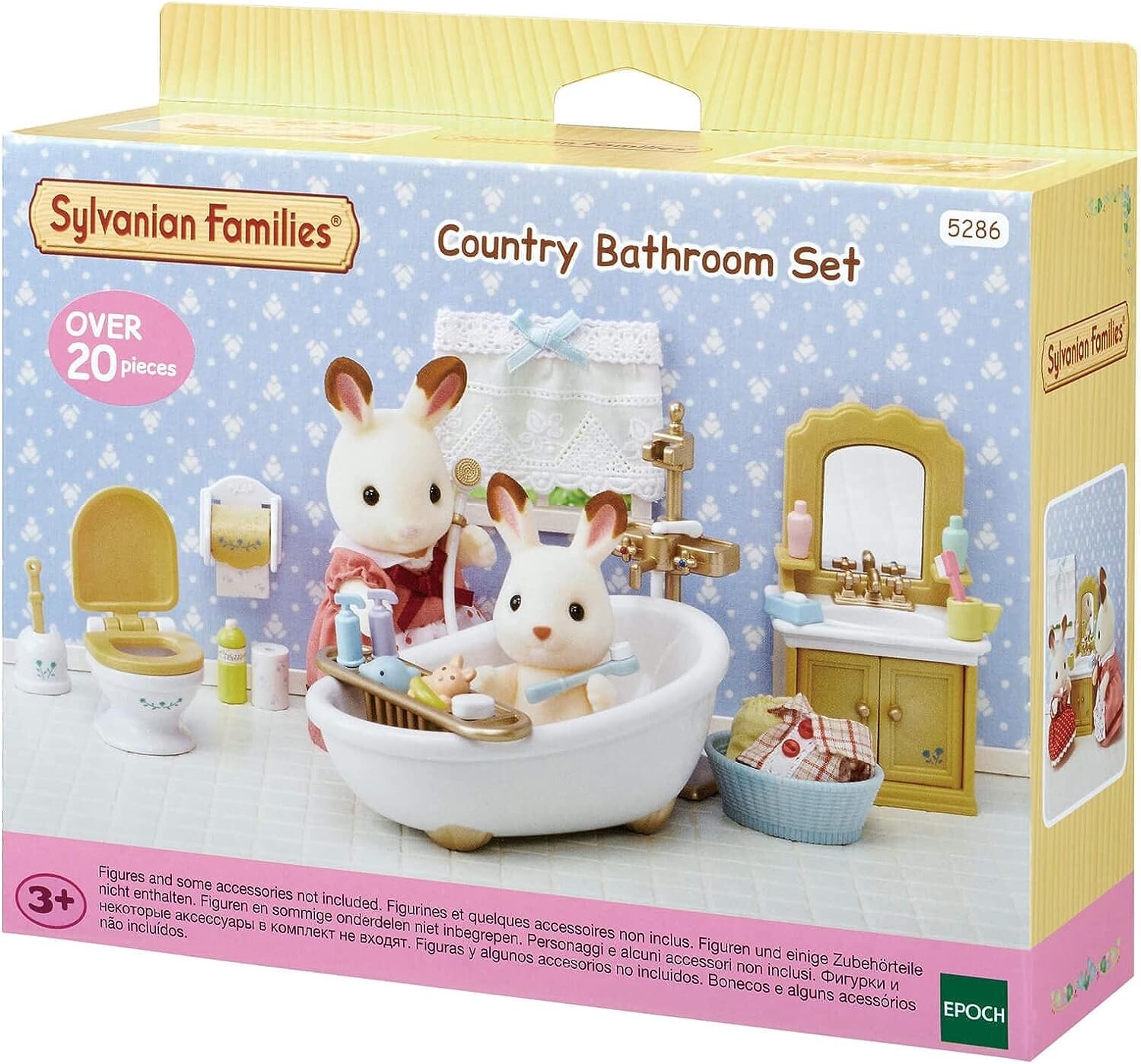 SYLVANIAN FAMILIES Country Bathroom Set - 5286 EPOCH