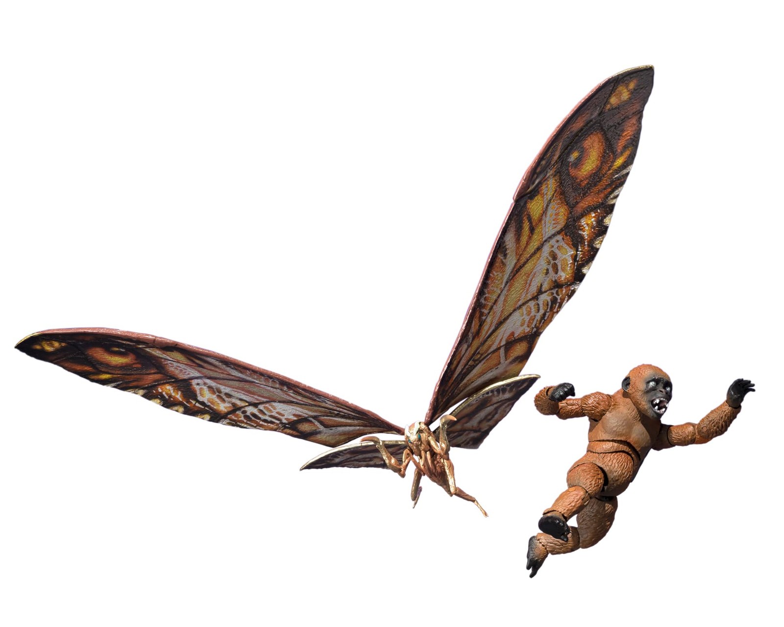 Godzilla X Kong New Empire Suko & Mothra S.H. SH Monsterarts Action Figure