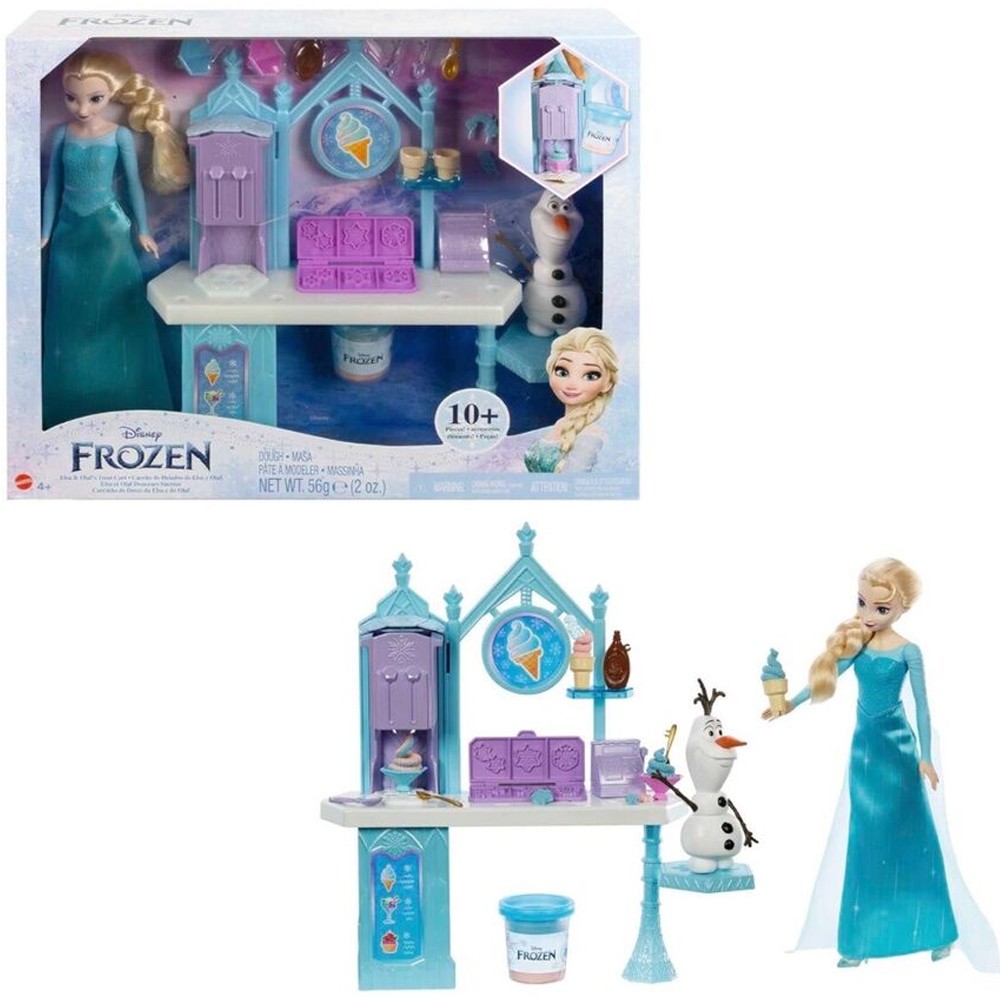 DISNEY FROZEN SET ELSA ED OLAF BAMBOLA 30CM CON ACCESSORI ORIGINALE DISNEY MATTE