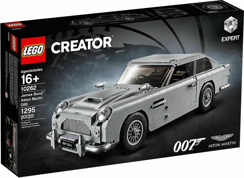 LEGO 10262 ASTON MARTIN JAMES BOND DB5 - MISB NUOVO RITIRATO -NEW SEALED RETIRED