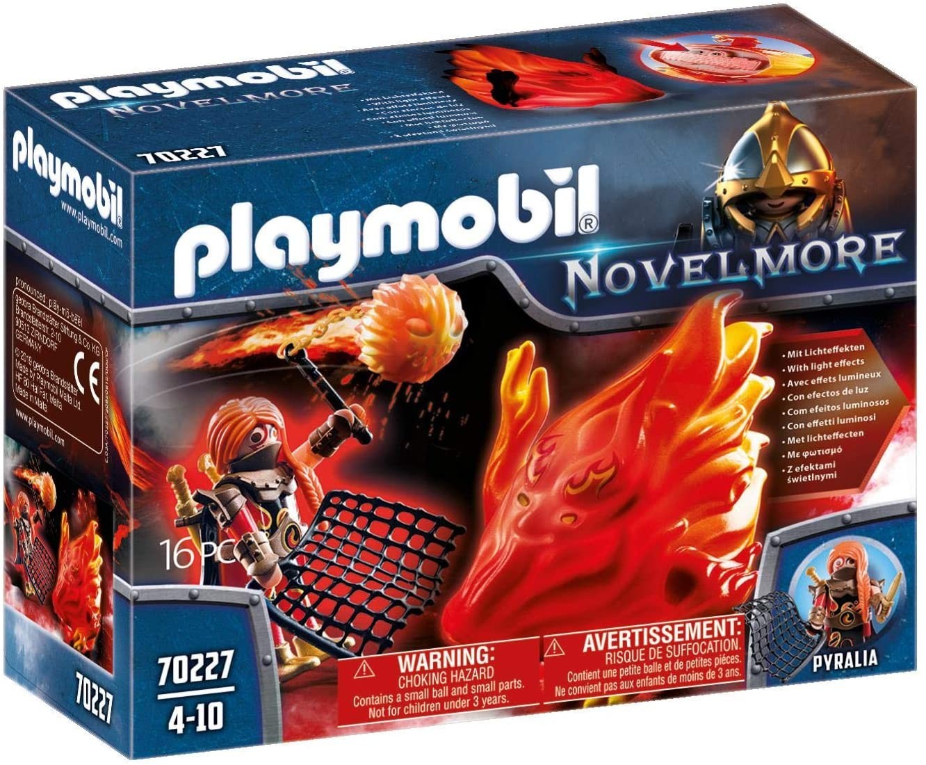 Playmobil Novelmore Fantasma Infuocato Di Burnham