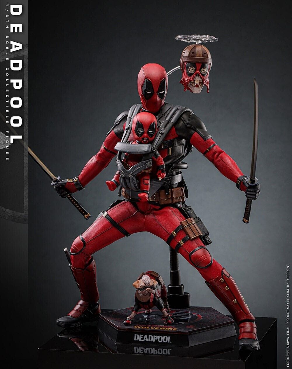 Deadpool & Wolverine MMS746 Action Figure 1/6 Deadpool 31 cm Hot Toys