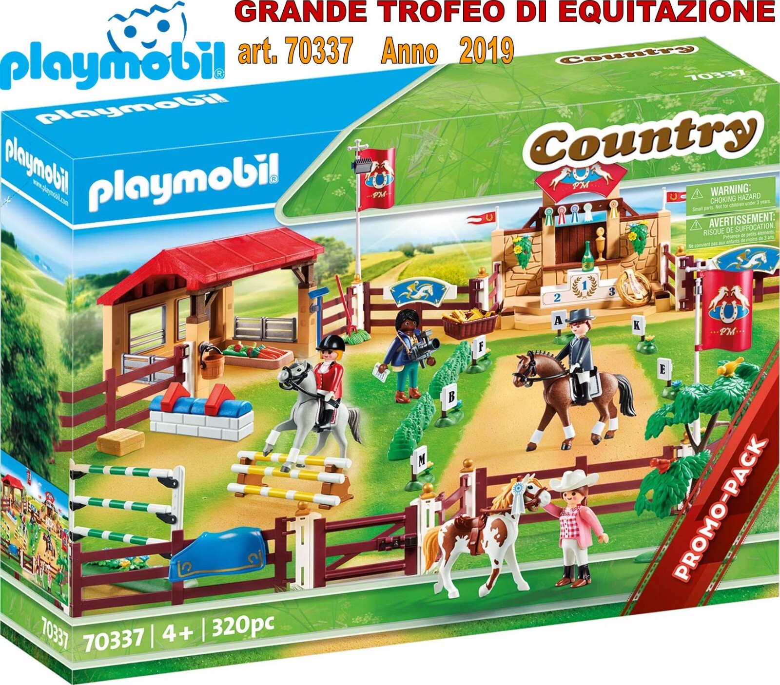 Playmobil Grande Trofeo di Equitazione - Playmobil Serie Country - Art. 70337 -