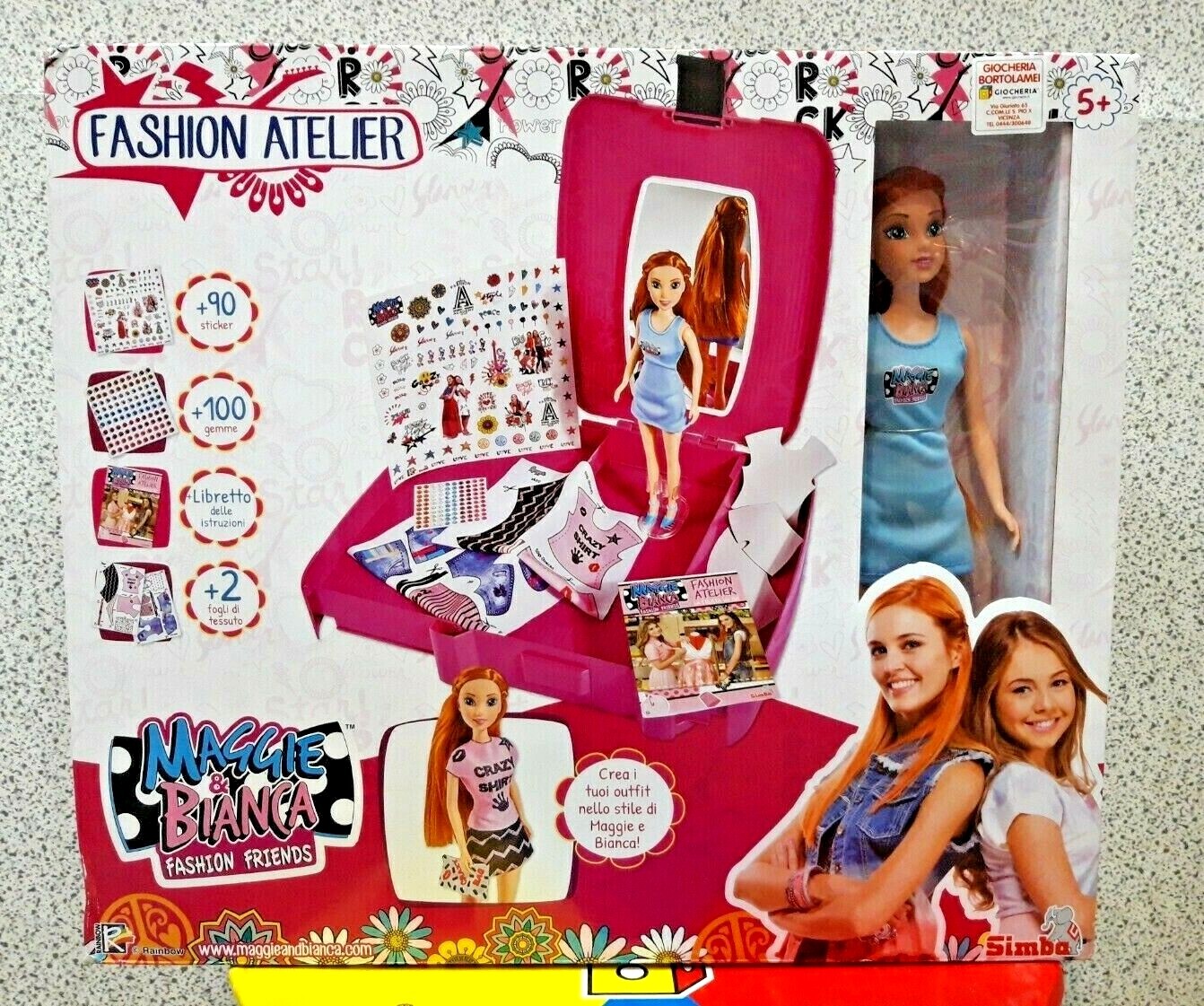 Maggie & Bianca Fashion Friends Atelier di Moda con bambola inclusa by Simba