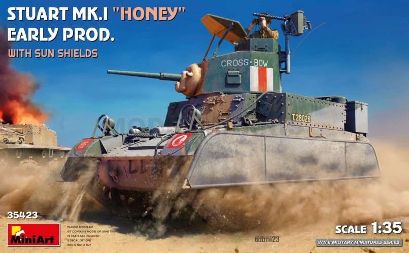 MINI ART 35423 1/35 Stuart Mk.I "Honey" Early Prod. with Sun Shields