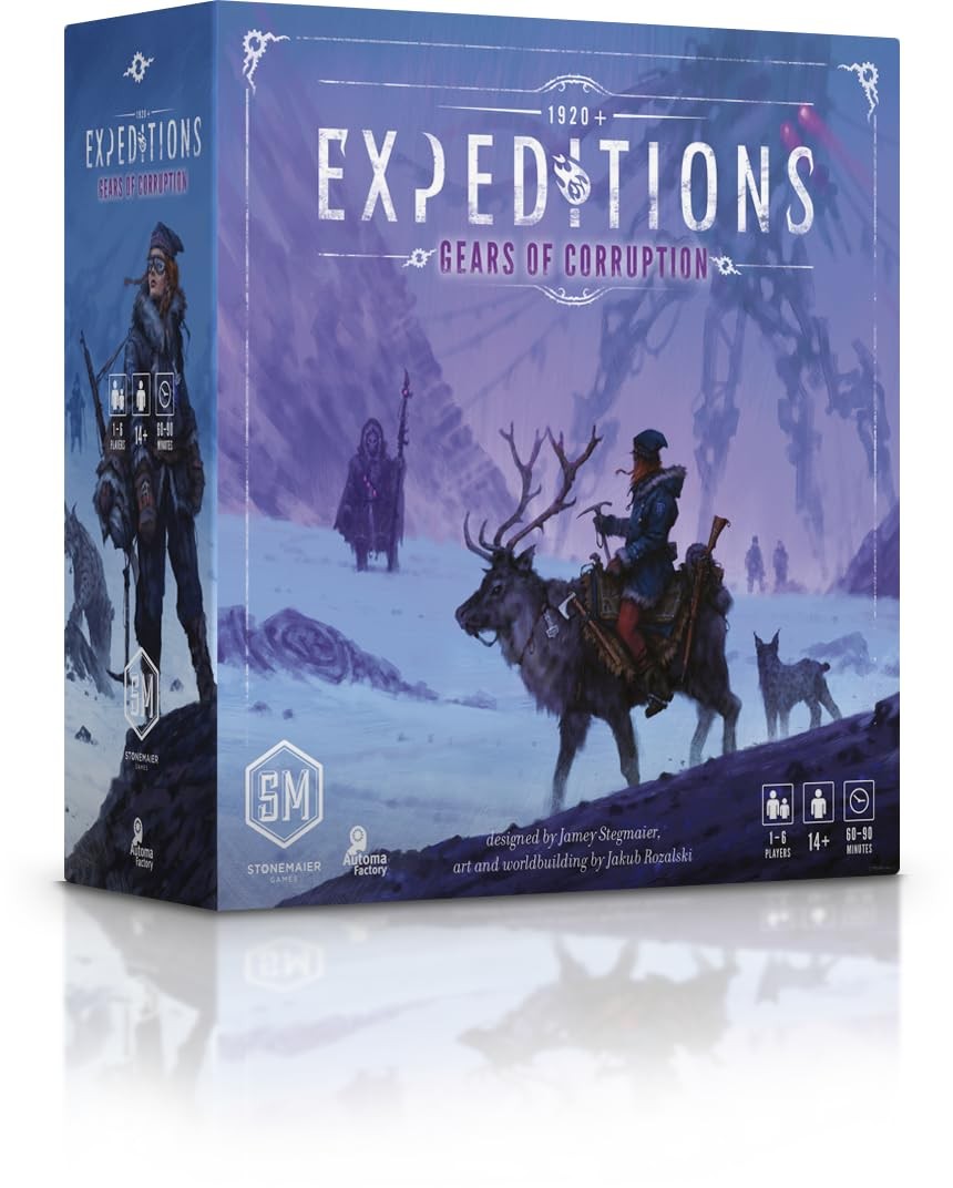 Stonemaier Games   Expeditions Expansion: Gears of Corruption (Standard Edition)
