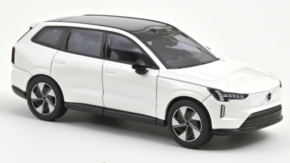 MODELLINO AUTO STATICO NOREV VOLVO EX90 2024 BIANCO MODELLISMO SCALA 1/43
