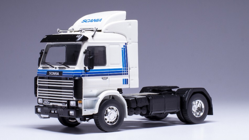 SCANIA 142 M 1987 WHITE 1:43