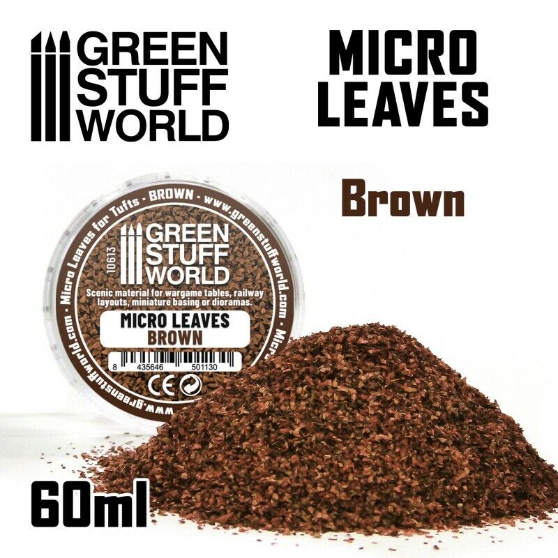 MICRO FOGLIE - Misto marrone - Erba basi basette Foglioline
