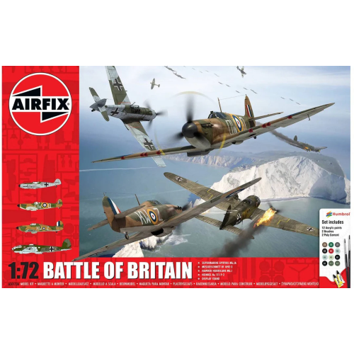 BATTLE OF BRITAIN GIFT SET KIT 1:72 Airfix Kit Aerei Modellino Nuovo