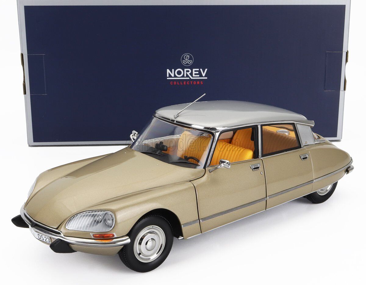 MODELLINO AUTO EPOCA STATICO DIECAST CITROEN DS23 IE PALLAS 1974 SCALA 1/18