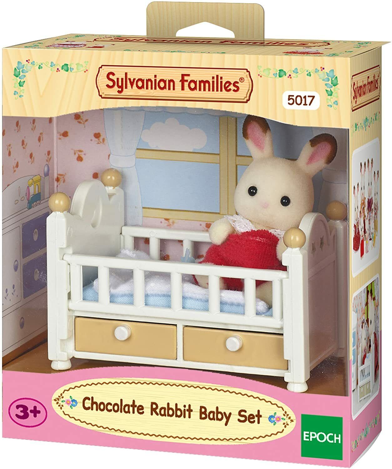SYLVANIAN FAMILIES 5017 BEBE CONIGLIO CON LETTINO