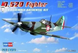 HOBBY BOSS 1/72 FRENCH D.520 FIGHTER
