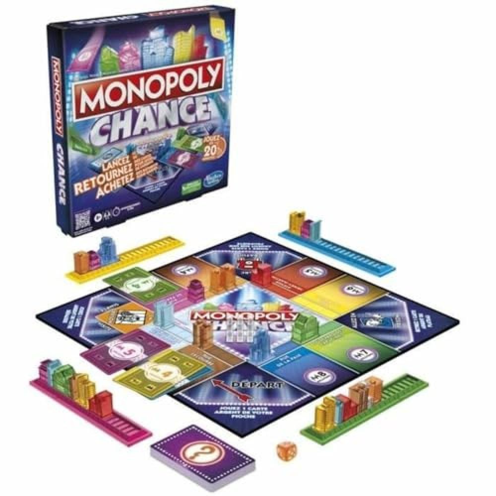 Monopoly Fortunato, gioco da tavolo Monopoly veloce per la famiglia, per 2-4 gio