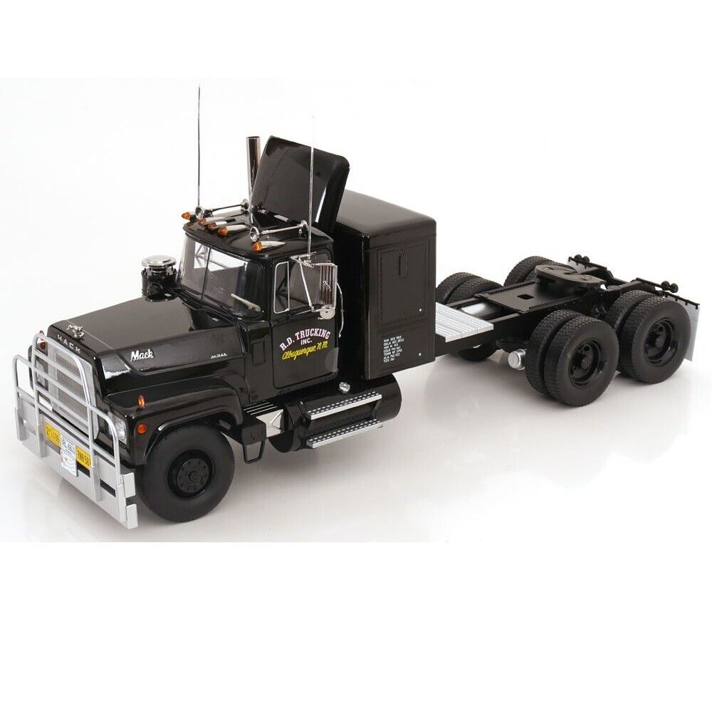Mack RL 700L Trattore 6X4 1/18 1974 Nero - Roak Kings 180171