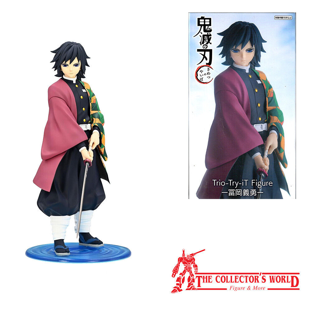 Furyu Tomioka Giyu Demon Slayer Trio Try It Figure 18 Cm Originale Nuovo