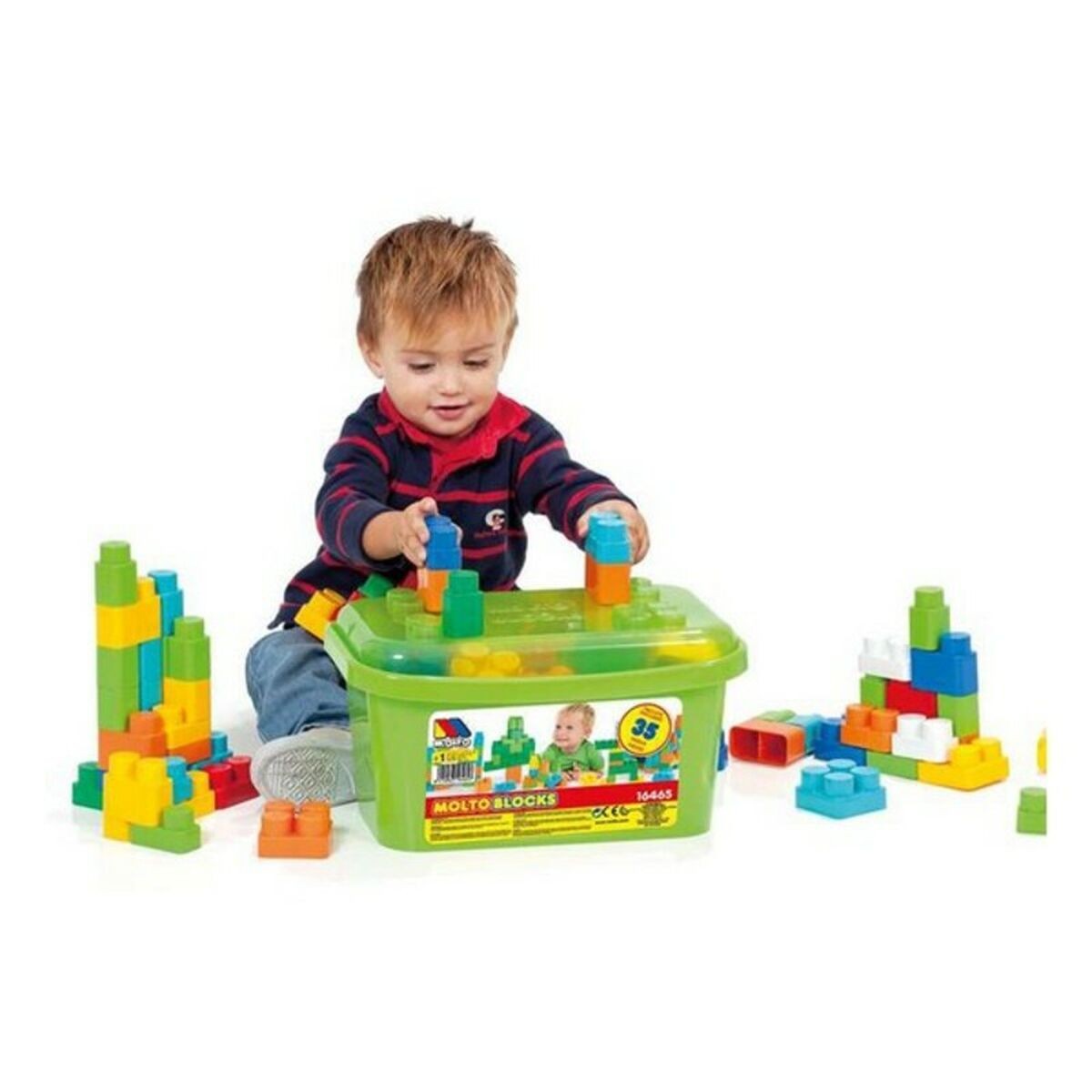 Gioco di Costruzioni con Blocchi Moltó [35 pcs]
