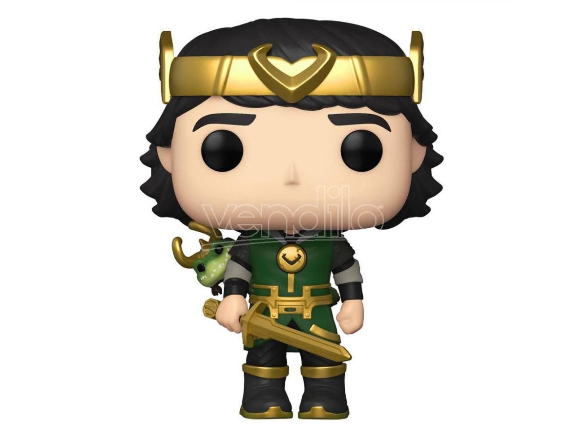Loki Funko Pop Serie Tv Vinile Figura Kid Loki 9 Cm