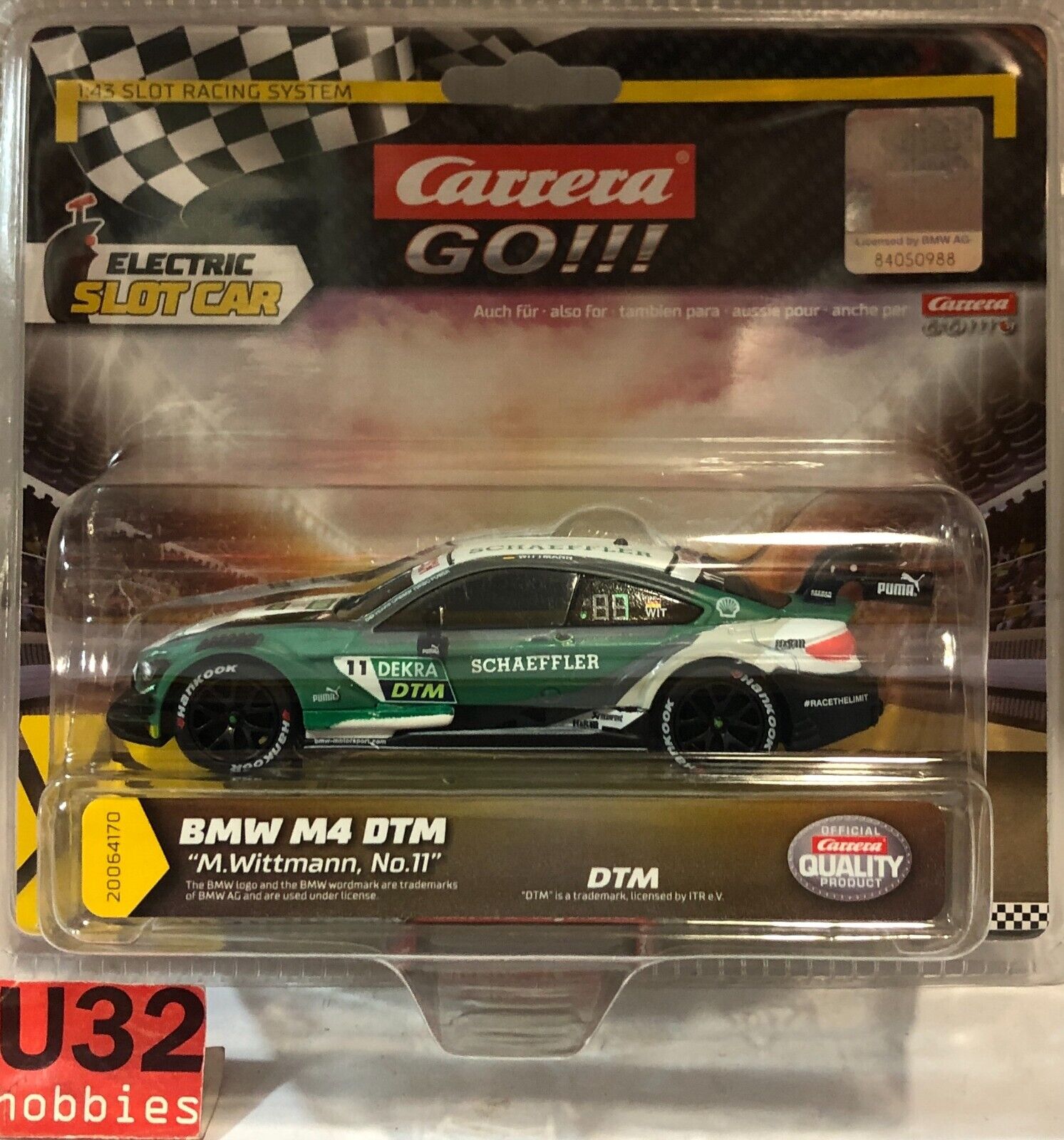 Carrera Go 64170 BMW M4 DTM #11 M.Wittmann