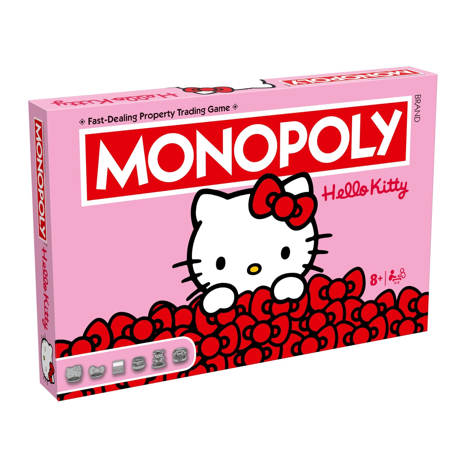 Winning Moves Hello Kitty Monopoly Board Game optimal for 2–6 players and makes
