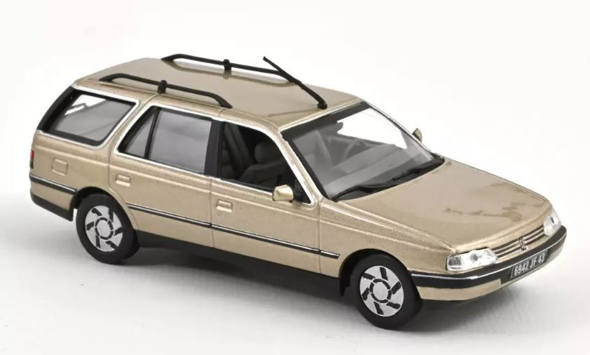 NOREV, PEUGEOT 405 Estate 1991 Mayfair Beige metallizzato, 1/43,  NOREV474557