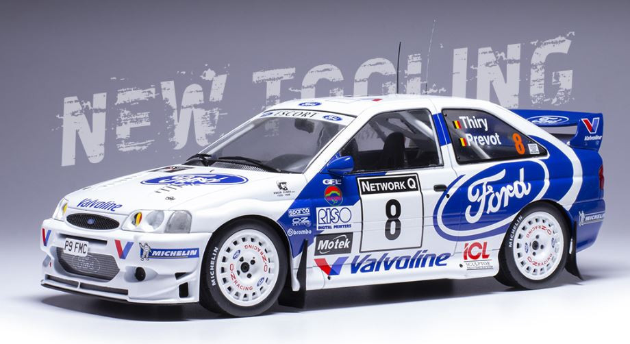 IXOMODELS - FORD Escort WRC #8 RAC Rallye 1998 B.THIRY / S.PREVOT - 1/18 - IX...