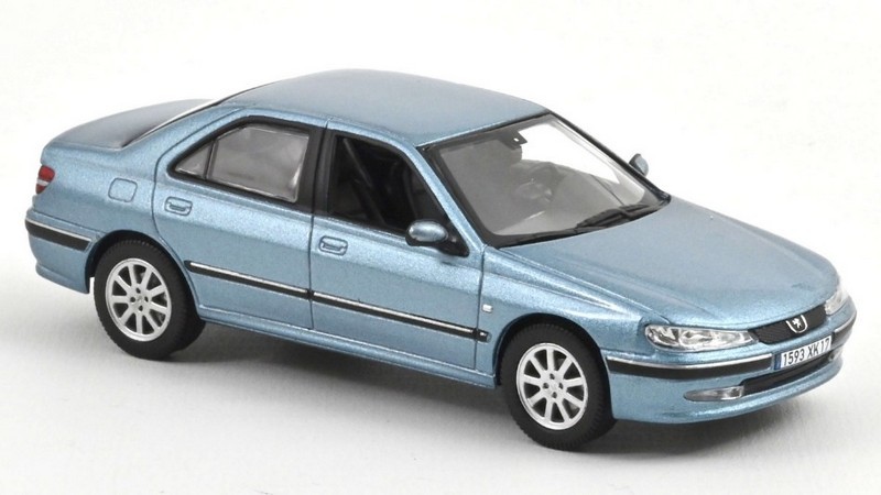 Peugeot 406 2002 Samarkand Blue 1:43 NOREV 474621