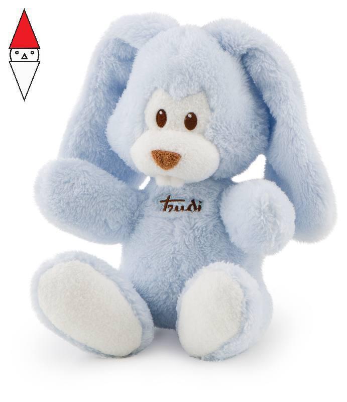 PELUCHE CONIGLIO TRUDI CONIGLIO CREMINO AZZURRO S