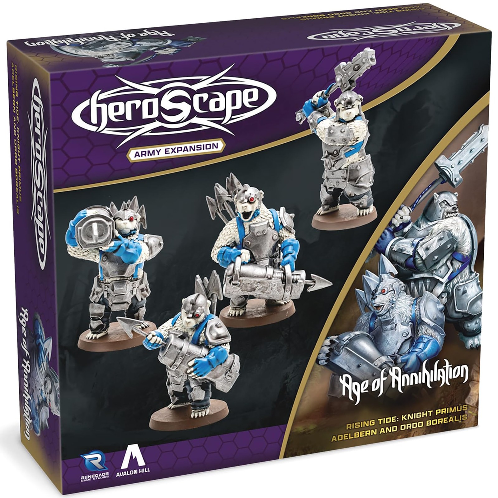 Renegade Games: Heroscape: Rising Tide – Knight Primus Adelbern & Ordo Borealis