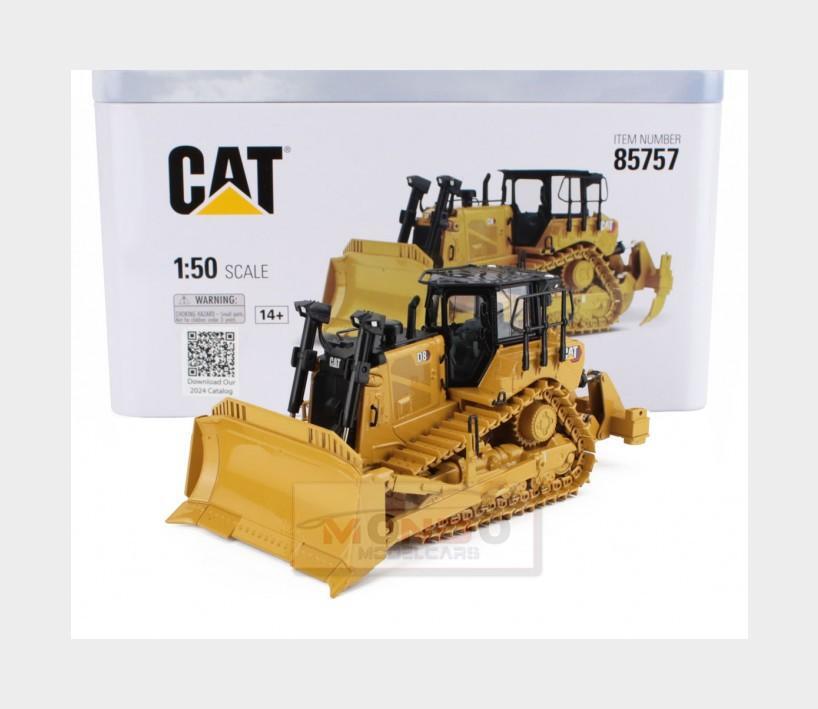 1:50 DM MODELS Caterpillar Catd8 Ruspa Dozer Scraper Track Type Tractor DM85757