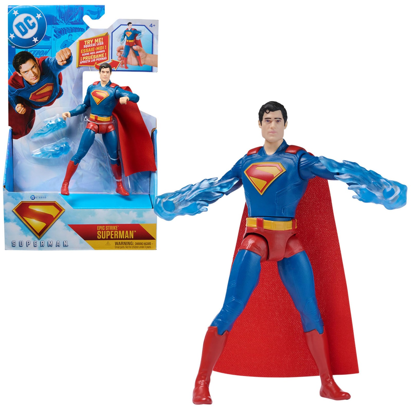 DC Comics Figure 6in BattleAttackFeatSuperman