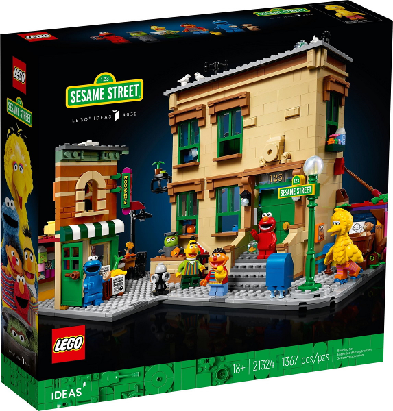 RARO & ESCLUSIVO!  LEGO 21324 Ideas 123 Sesame Street  *NUOVO & Sigillato*