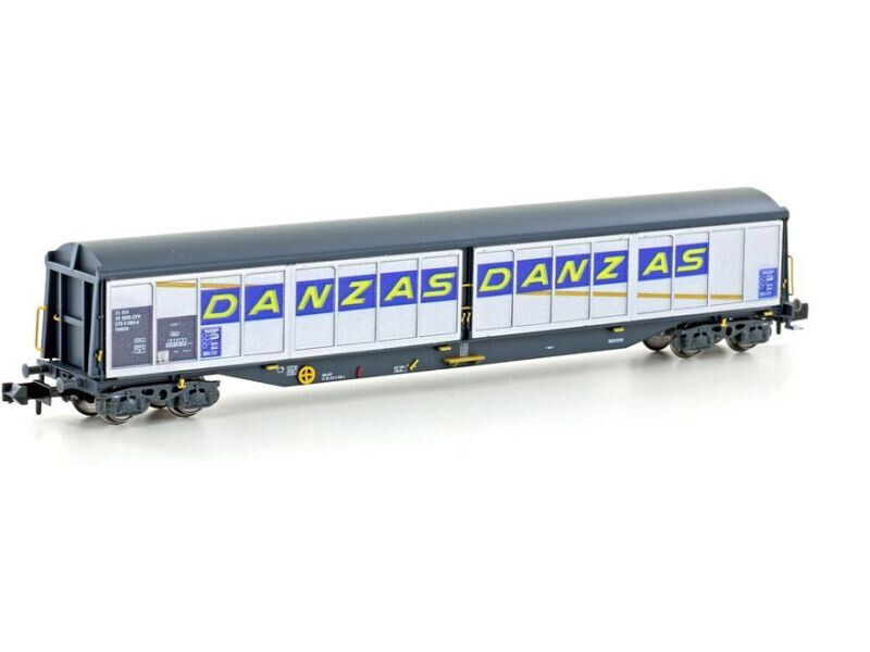 Hobbytrain Scala N H23473 Vagone porte scorrevoli Danzas SBB Nuovo OVP