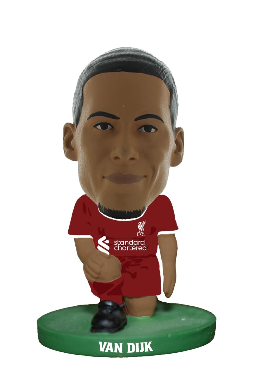 SoccerStarz (Take The Knee - Liverpool Virgil Van Dijk - 2024 Version Kit