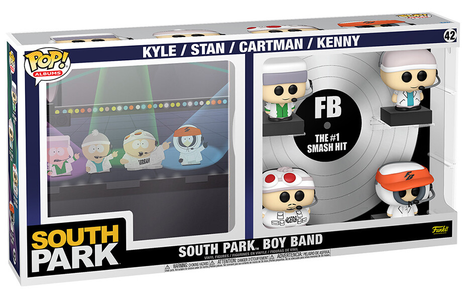 South Park Boy Band POP Albums #42 Vinyl Figure FUNKO
