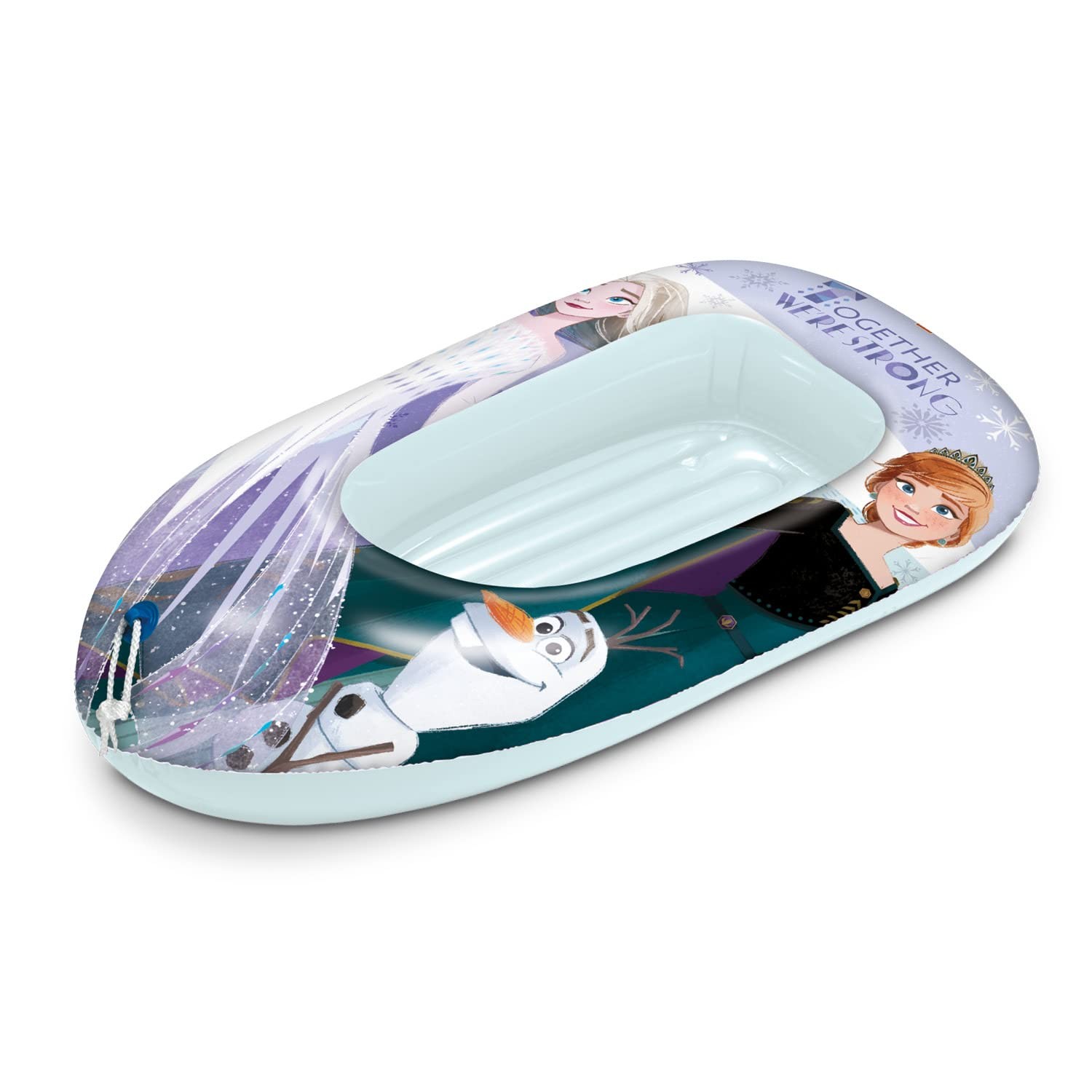 Mondo Toys - Frozen Boat - Inflatable Base Boat, Inflatable Boat, Size 112 cm -