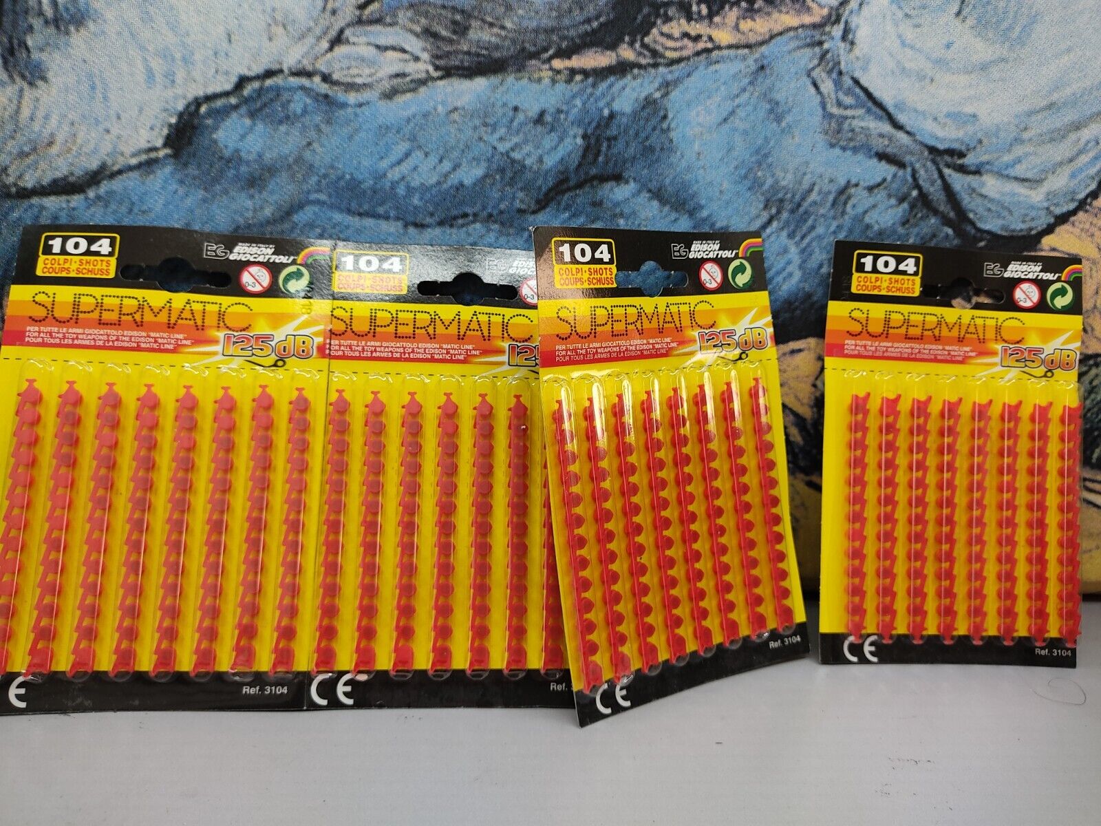 104 Colpi Supermatic Strip Caps American COWBOY 310464 1 00 Edison Giocattoli